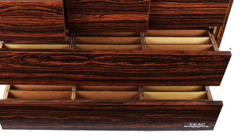 Vintage Teac Tape Storage